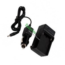Replacement Charger for Sony DSC-F828 with-Car-Charging-Cable NP-FM50