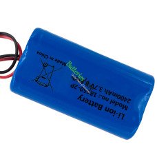 Battery Replacement for PLC 18650-2P