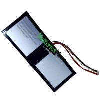 Battery Replacement for Jumper 7Buckles-5Lines EZbook U516698PV-2S1P 12256 S5Pro