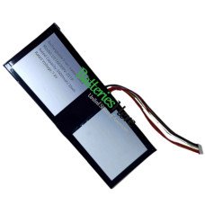 Battery Replacement for Jumper 7Buckles-5Lines EZbook U516698PV-2S1P 12256 S5Pro