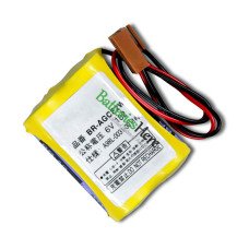 Battery Replacement for Fanuc ConNector Brown BR-AGCF2W A06B-6093-K001 A98L-0031-0011#L