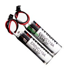 Battery Replacement for Mitsubishi 3.6V M70 ER6VC119A